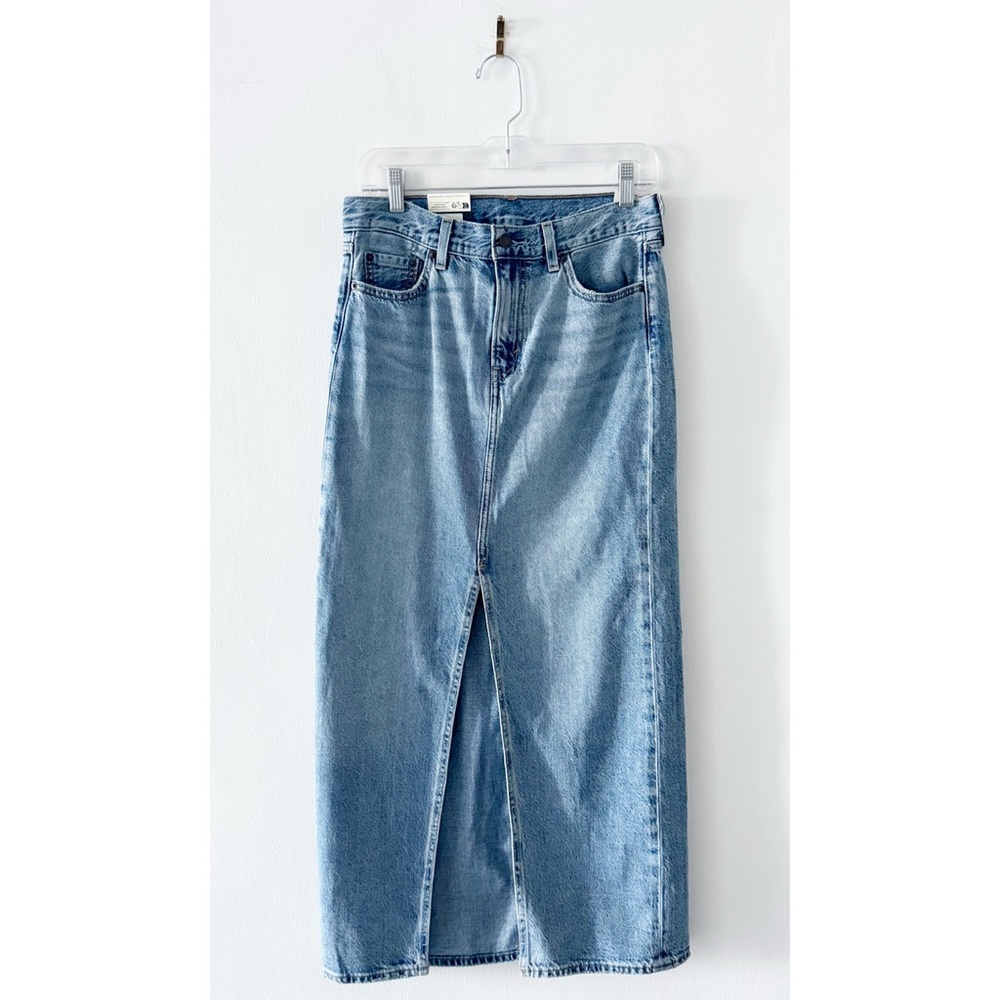 NEW Levi's Denim Ankle Column Skirt Size 26 - Picture 4 of 8